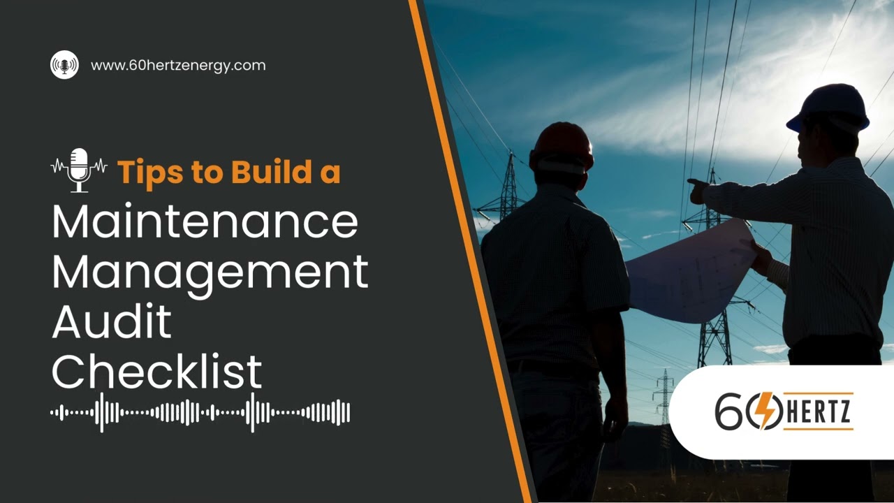 Maintenance Management Audit Checklist What to Look For