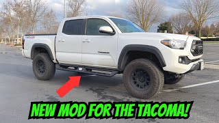 KYX Running Boards Installation on 2016 - 2023 Toyota Tacoma
