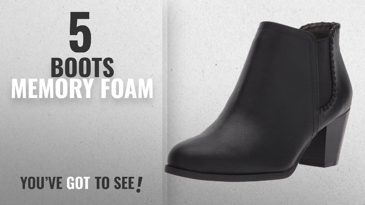 Top 5 Boots Memory Foam [2018]: LifeStride Women's Jolie Ankle Bootie, Black, 8.5 M US