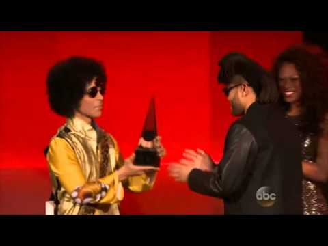 Prince's LAST EVER TV APPEARANCE - American Music Awards (AMA) - 22nd November 2015
