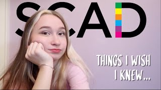 things i wish i knew before going to SCAD! (savannah college of art and design)