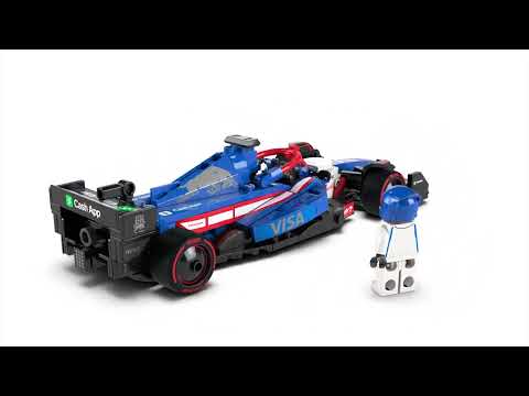 LEGO® Speed Champions F1® lenktyninis automobilis Visa Cash App RB VCARB 01 (77246) video