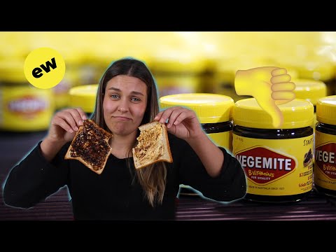 An Aussie Tries Vegemite For The First Time