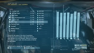MGSV Level Up A Unit Instantly