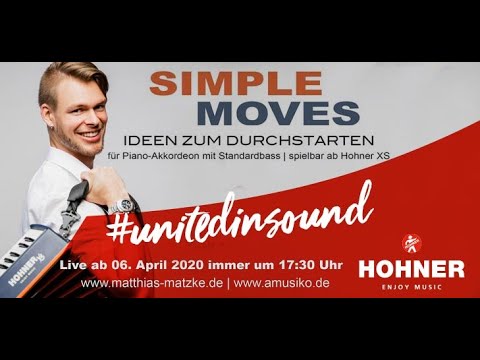 #unitedinsound 6. Styles: Basics (Simple Moves) - Akkordeon Melodien finden und Begleiten