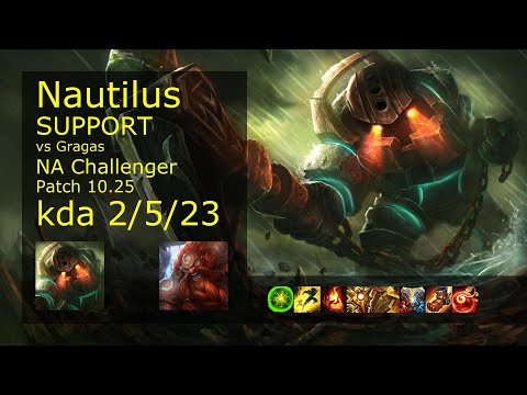 Nautilus Support & Seraphine vs Gragas & Jhin - NA Challenger 2/5/23 Patch 10.25 Gameplay