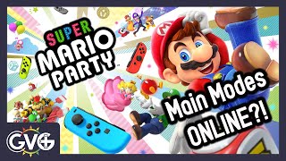 Super Mario Party v1.1.0 Update Adds Online Play to Main Modes Out of Nowhere?!