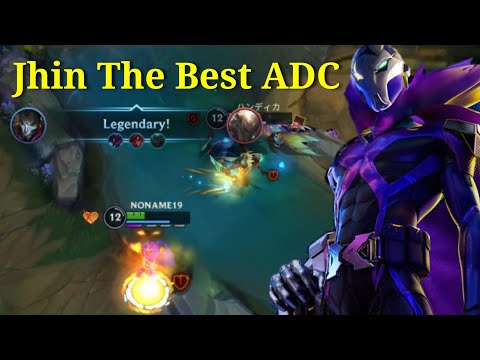 Jhin The Best ADC ! Tier S Patch 4.1B Gameplay Jhin - League of Legends: Wild Rift Indomesia