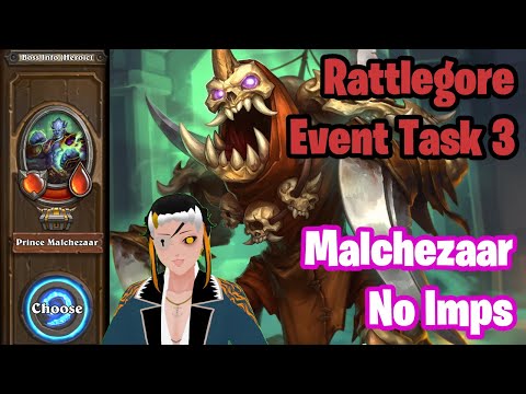 Rattlegore Event Task 3: Time is Fire | Malchezaar No Malchezaar's Imps | Hearthstone Mercenaries