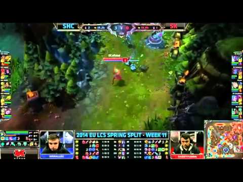 Supa Hot Crew vs SK Gaming | SHC vs SK | 2014 EU LCS Spring Split W11D2 G3 [HQ]