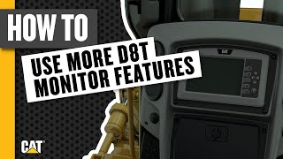 More Cat® D8T Dozer Monitor Features