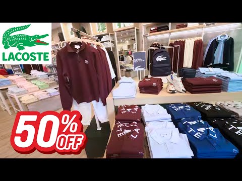 LACOSTE PREMIUM OUTLETS WINTER SALE | SNEAKERS JACKETS DEALS