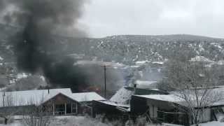 preview picture of video 'Fire in Cordova, NM'