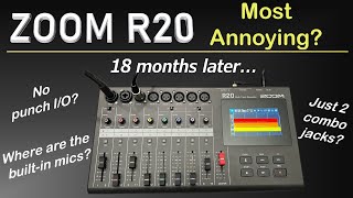 Video thumbnail for ZOOM R20: most annoying thing after 18 months of use by Gaz Rendar