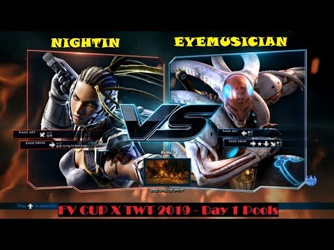 NIGHTIN vs EYEMUSICIAN - FV CUP X TWT 2019 - Day 1 Pools