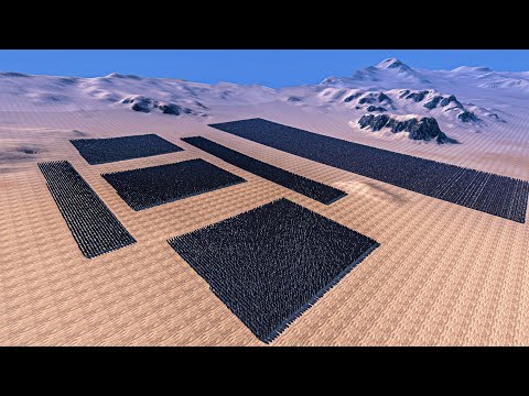 25.000 WILDMEN vs ORC ARMY - Ultimate Epic Battle Simulator UEBS