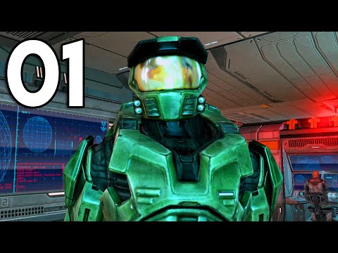 Halo: Combat Evolved - Part 1 - The Beginning (PC Remastered Gameplay)