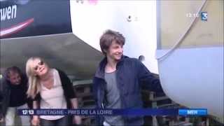 preview picture of video 'France 3 11 07 14 Skipper Paul Hignard Route du Rhum Séquence émotion'