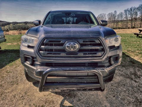 Toyota Tacoma Bull Bar Installation