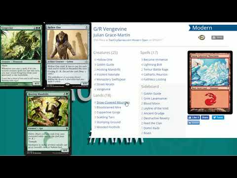 Modern Meta Break Down Red Green Vengevine