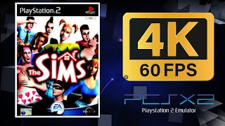 The Sims | PS2 (PCSX2) | 4K UHD