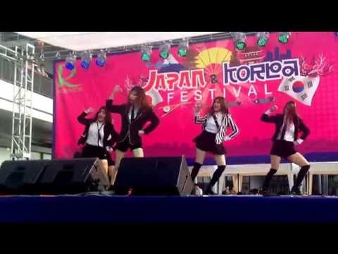140329 La'Dior cover f(x)-red light+intro+rum pum pum pum(remix) @robinson samutprakarn final round