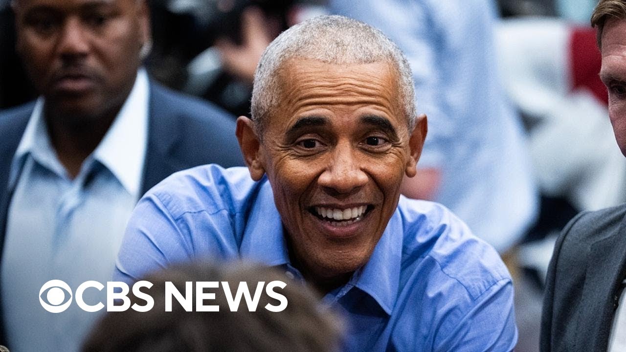 Obama says Black men should be supporting Kamala Harris over Trump