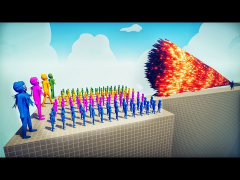 100x HUGGY WUGGY + 4x GIANT vs EVERY GOD - Totally Accurate Battle Simulator TABS