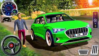 Driving School Sim #19 - Car SUV Audi E-tron Quattro Offroad and City Driver Ride - Android GamePlay