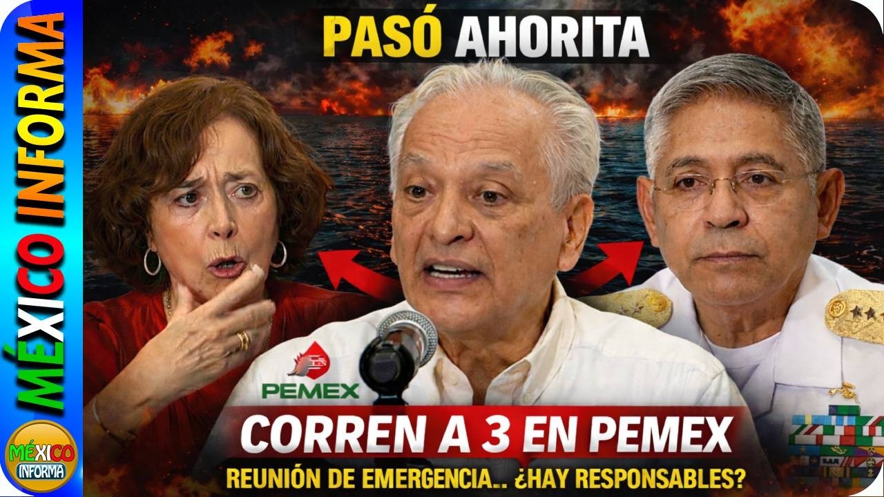 PASÓ AHORITA. GRUPO INTERINSTITUCIONAL DA CONFERENCIA. DIRECTOR DE PEMEX DA LOS DETALLES.