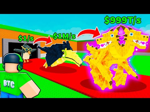 Mis Brainrots EVOLUCIONAN DE $1 a $999 TRILLONES en Steal a Brainrot..