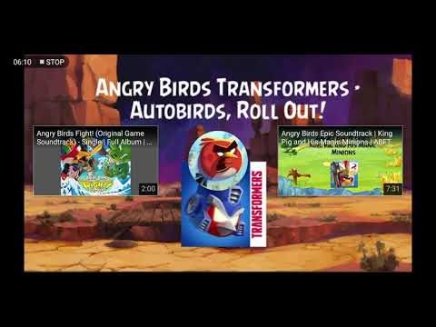 Angry Birds Transformers- (Beach Theme) Remastered!