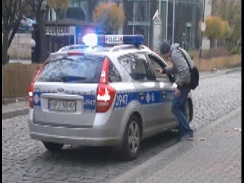 Żart z policji