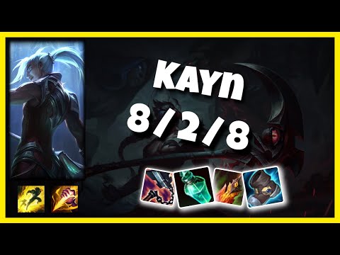 Kayn vs Jarvan IV TURKISH Challenger JUNGLE (8/2/8) Gameplay Replay - Patch 10.23