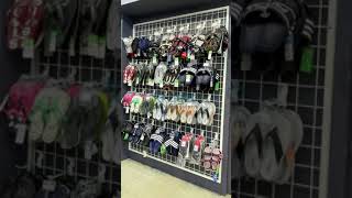 Wall Mount Shoe Display Rack (GRID JALI) #shopfurniture #shoerack #shoeshop #Shoefurniture
