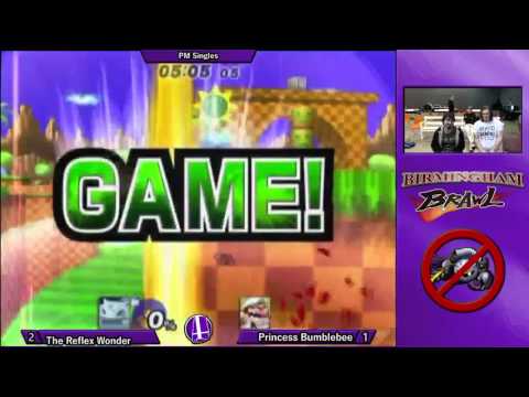 Birmingham Brawl 6 PM Singles - Ark (Ivysaur) vs. TheReflexWonder (Wario)