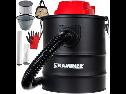 Пылесос для золы и мусора 15 л KAMINER 1170 (1200 Вт, двойная фильтрация, нержавеющая сталь) - фото 1 - id-p2476926909