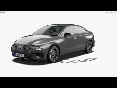 Audi A3 S-line sedan 2023 3D model by 3DModels.org