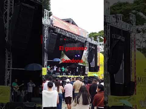 fiestas de verano en Sandona Nariño. 2026. canta el guaicoso.