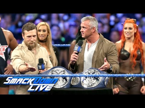 WATCH: The New Smackdown Championships Are Unveiled