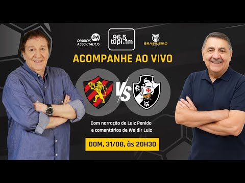 SPORT 2 x 3 VASCO - Brasileirão Série A - 22ª rodada - 31/08/2025 - AO VIVO