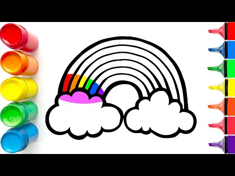 How to Draw a Vibrant Rainbow | Easy Step-by-Step Tutorial