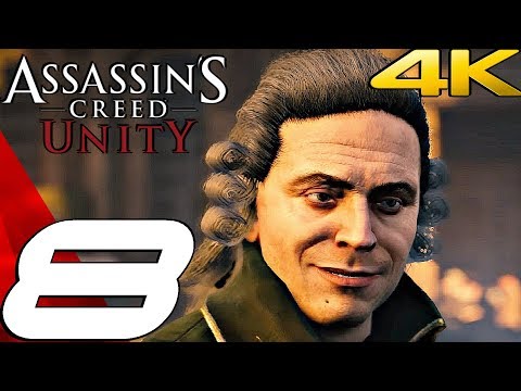Assassin's Creed Unity - Gameplay Walkthrough Part 8 - Marie Assassination & Elise [4K 60FPS ULTRA]
