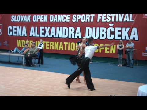 Brück - Riebauerová, Slovak Open, Bratislava 2016, final samba