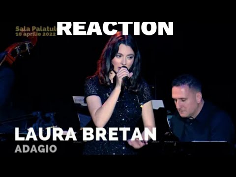 Laura Bretan - Adagio | Concert LAURA BRETAN 20 - Sala Palatului REACTION #laurabretan #adagio