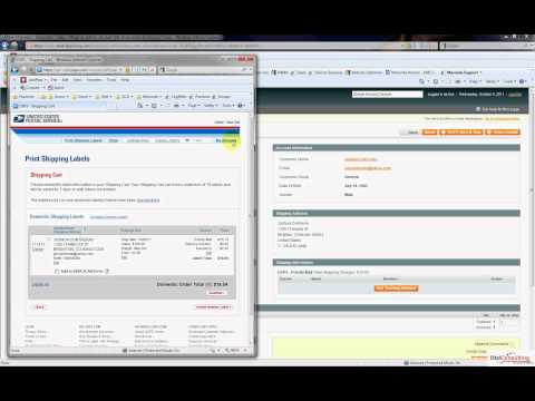 Magento USPS Click-n-Ship Plugin