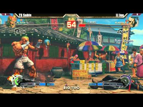 SSF4 AE2012 TS Sabin vs LI Joe - Big Two #58 Tournament