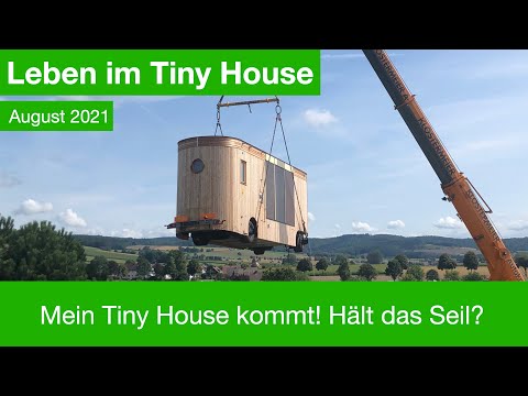 Mein Tiny House kommt!  Hält das Seil?