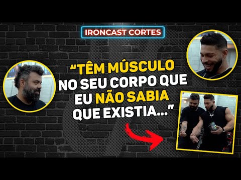IGOR3K SE ASSUSTOU COM O FÍSICO DE RAMON DINO – IRONCAST CORTES