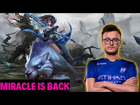 MIRACLE- as Mirana Carry | Comeback | Top Play Dota 2